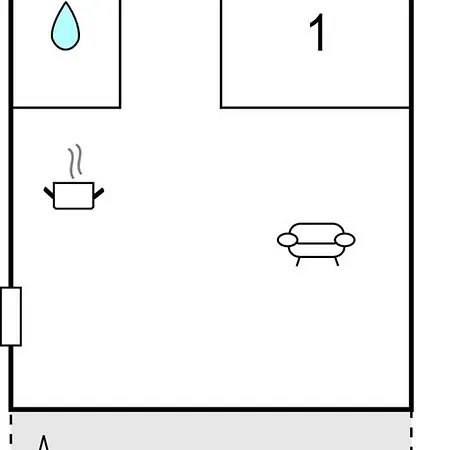 Lejlighed One-bedroom In Podgradina Podgradina (Posedarje)